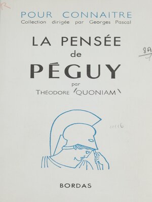cover image of La pensée de Péguy
